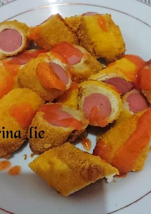 Foto resep Roti gulung isi sosis