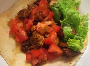 Una foto de Rapiditas Bimbo de pollo en 15 minutos (tacos)