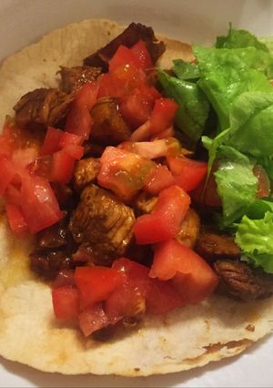 Una foto de Rapiditas Bimbo de pollo en 15 minutos (tacos)