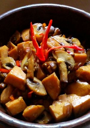 Foto resep Tumis Jamur Pedas Manis