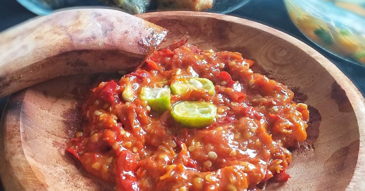 1 919 resep  sambal  belacan enak  tanpa bawang  enak  dan 