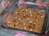 Brownie con Nocilla o Nutella o similares