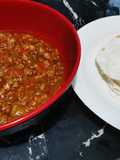 Pressure cooked improv taco