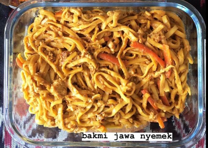 Resep Mie Jawa Nyemek Oleh Intan Chairat Cookpad