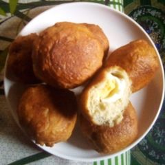 A picture of My first egg rolls.