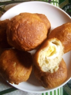 A picture of My first egg rolls.