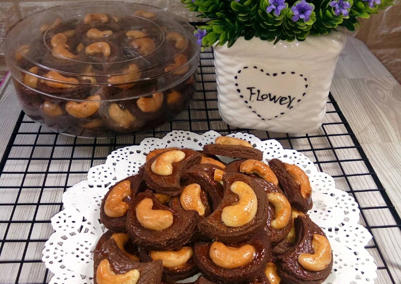 Chasewnut chocolate cookies