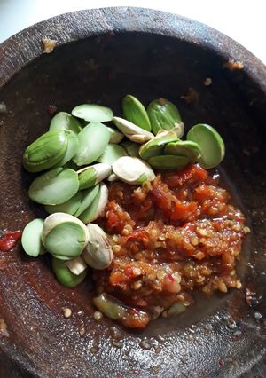 Foto resep Sambel pete simple