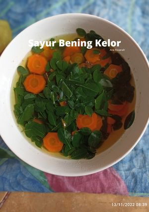 Foto resep Sayur Bening Kelor
