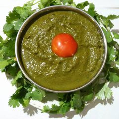 A picture of Corriender coconut Chutney.