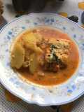 Corvina en salsa