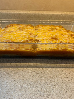 A picture of Enchiladas.