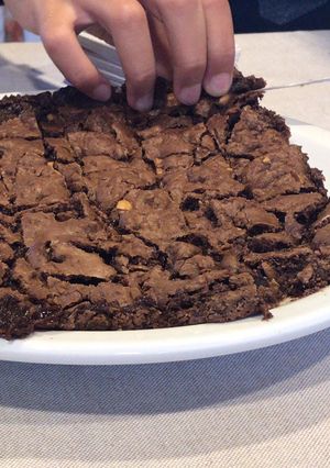 Una foto de Brownies (block) veganos