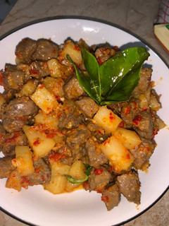 Foto resep Sambal goreng hati sapi & kentang