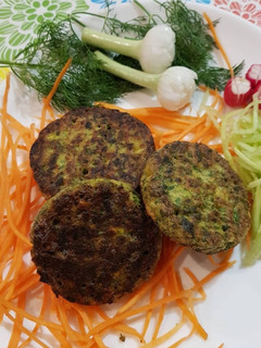 عکسی از دستور کوکو شوید باقلا