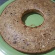 Budín de avena con chocolate y limón