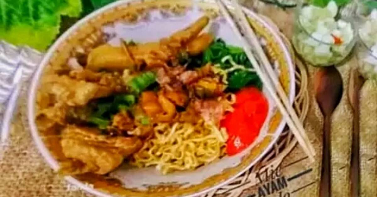 Resep Mie Ayam Solo Oleh Farida Sulthan 🇮🇩 Ig Malika02782 Cookpad