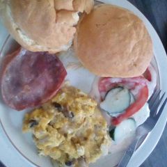 A picture of A Malumzin breakfast.