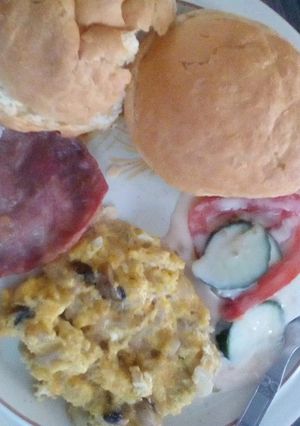 A picture of A Malumzin breakfast.