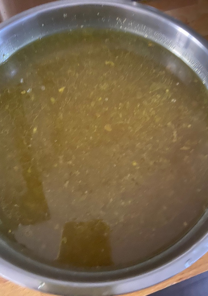 Una foto de Caldo de huesos horneados