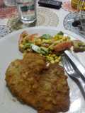 Milanesa de cuadril de cerdo
