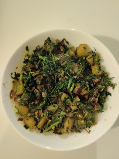 आलू मेथी की सब्जी (Aloo methi ki sabzi recipe in Hindi) रेसिपी मुख्य फोटो