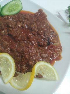 صورة لوصفة المسقعه 😋هيك اسمها عنا