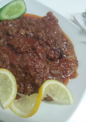 صورة لوصفة المسقعه 😋هيك اسمها عنا