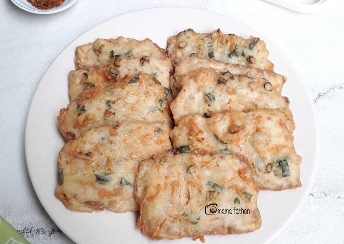 Tempe goreng keju