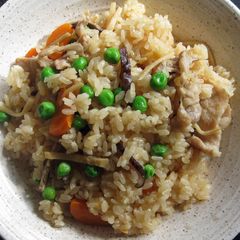 A picture of Pork ‘Okowa’ Glutinous Rice.
