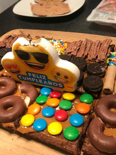 Una foto de Torta de brownie
