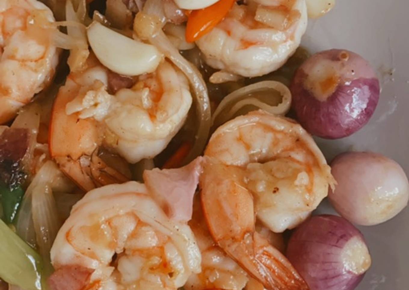 Honey Garlic Butter Prawn
