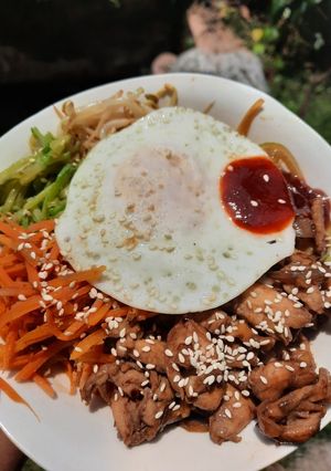 Foto resep Bibimbap ala aku