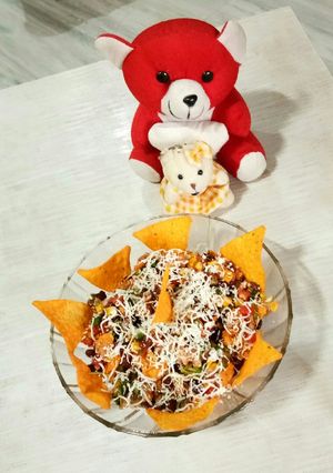 A picture of Mexican bhel.