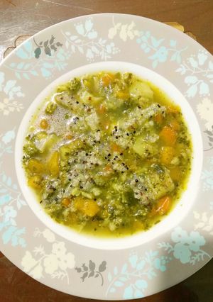 عکسی از دستور سوپ کینوآ