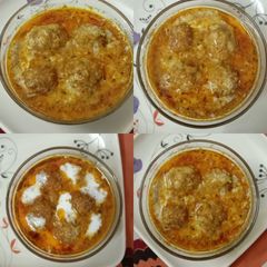 A picture of Paneer Balls with Gravy.