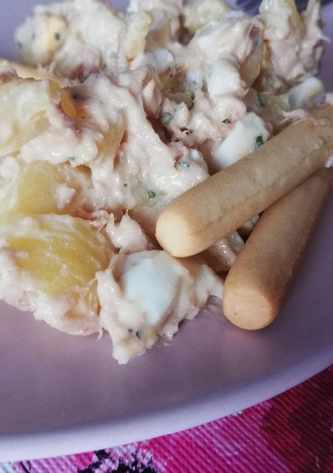 Una foto de Ensaladilla de patatas estilo Peke