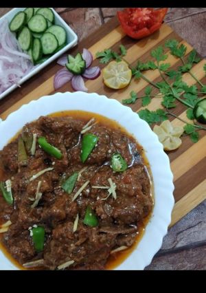 A picture of Mutton Shinwari.