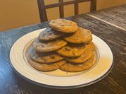 A picture of protein powder cookie
