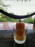 Paleta helada de tamarindo con mezcal