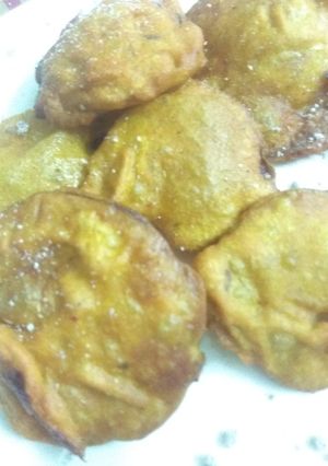 A picture of Potato fritters.