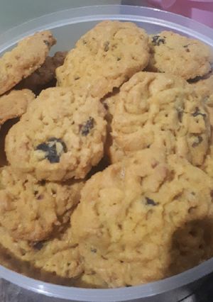 Foto resep Buttercookies renyah gurih kurma kismis