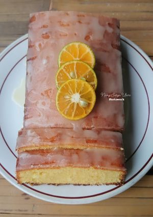 Foto resep Lemon Cui Butter (Margarin) Cake