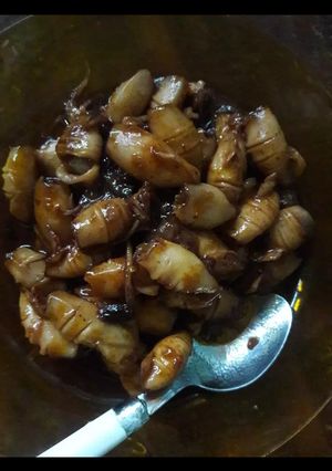 Foto resep Cumi oseng pedas