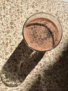 Una foto de Batido de cacao puro 100%