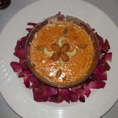 A picture of Carrot kheer.