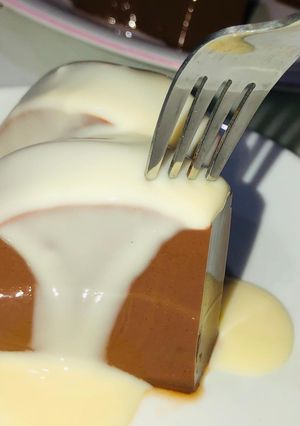 Foto resep 78🍒 Puding coklat kfc