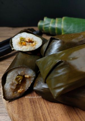 Foto resep Arem Arem Magicom isi Ayam dan Sayuran Pedas (1197)