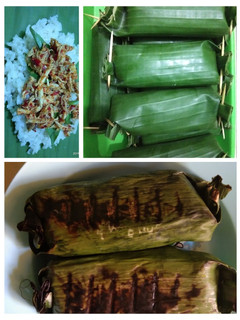 Foto resep Nasi Bakar Isi Ayam Suwir Balado