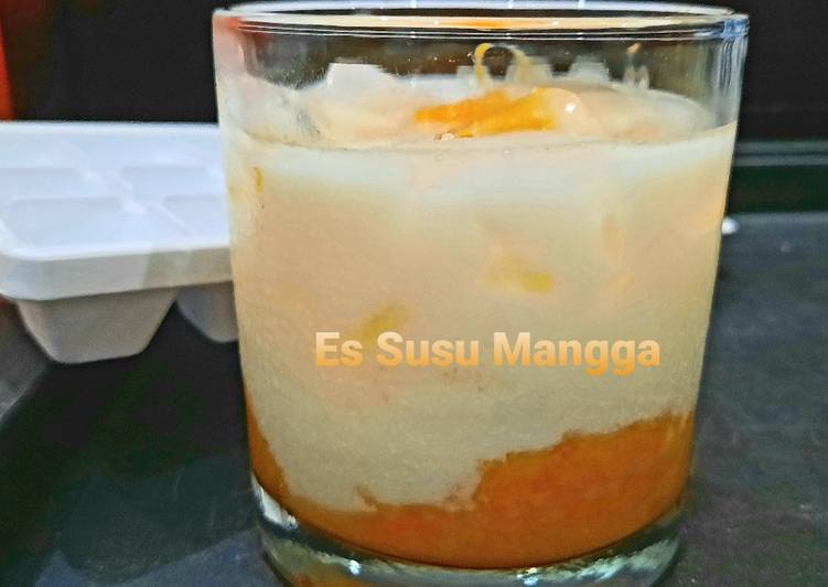 Korean Fresh Mango Milk / Es Susu Mangga